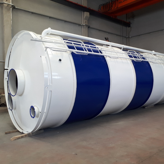 90 TON KAPASİTELİ KAYNAKLI SİLO